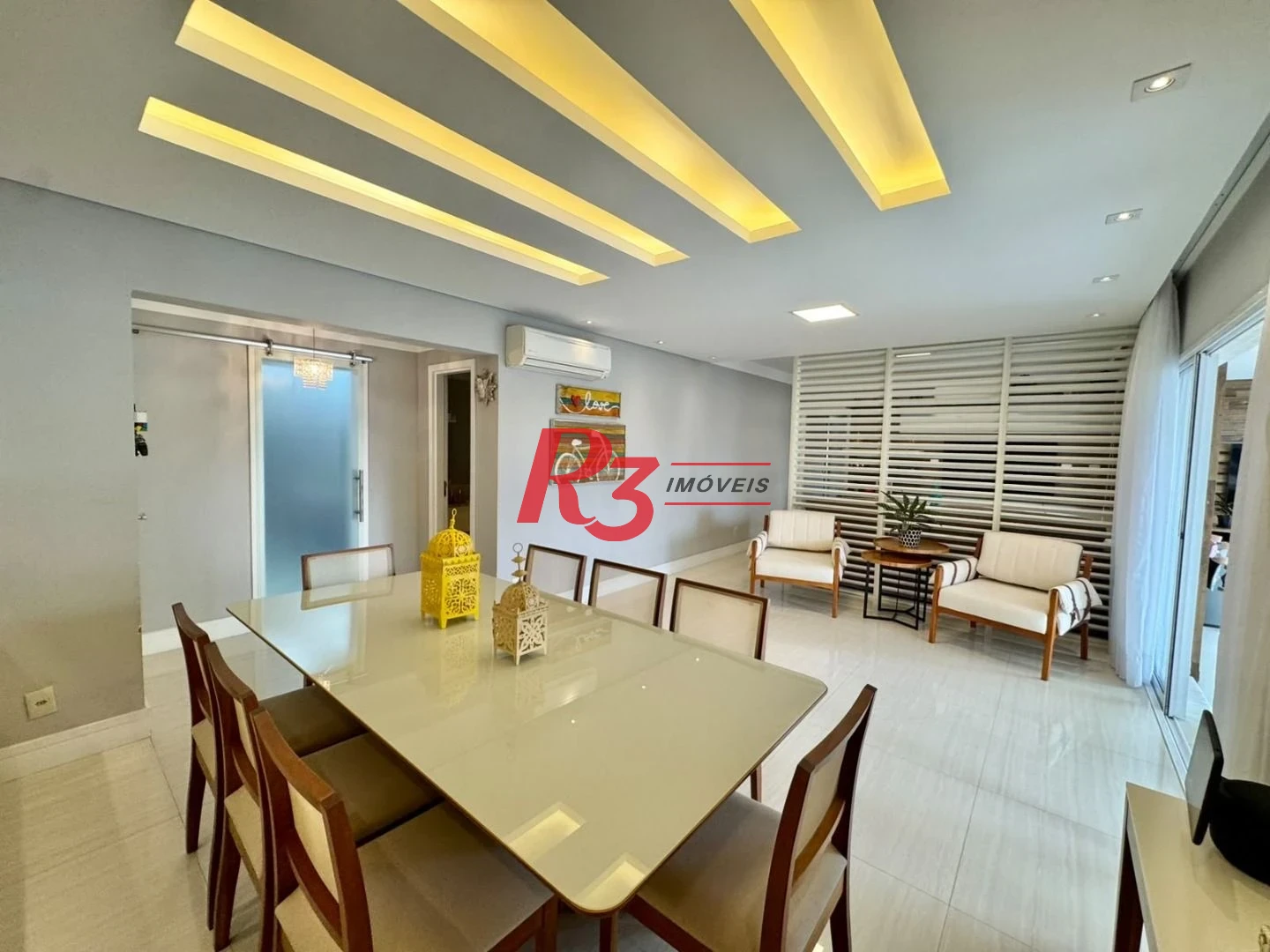Apartamento com 3 dormitórios à venda, 155 m² por R$ 2.450.000,00 - Embaré - Santos/SP