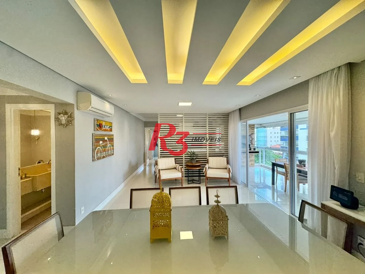 Apartamento com 3 dormitórios à venda, 155 m² por R$ 2.450.000,00 - Embaré - Santos/SP