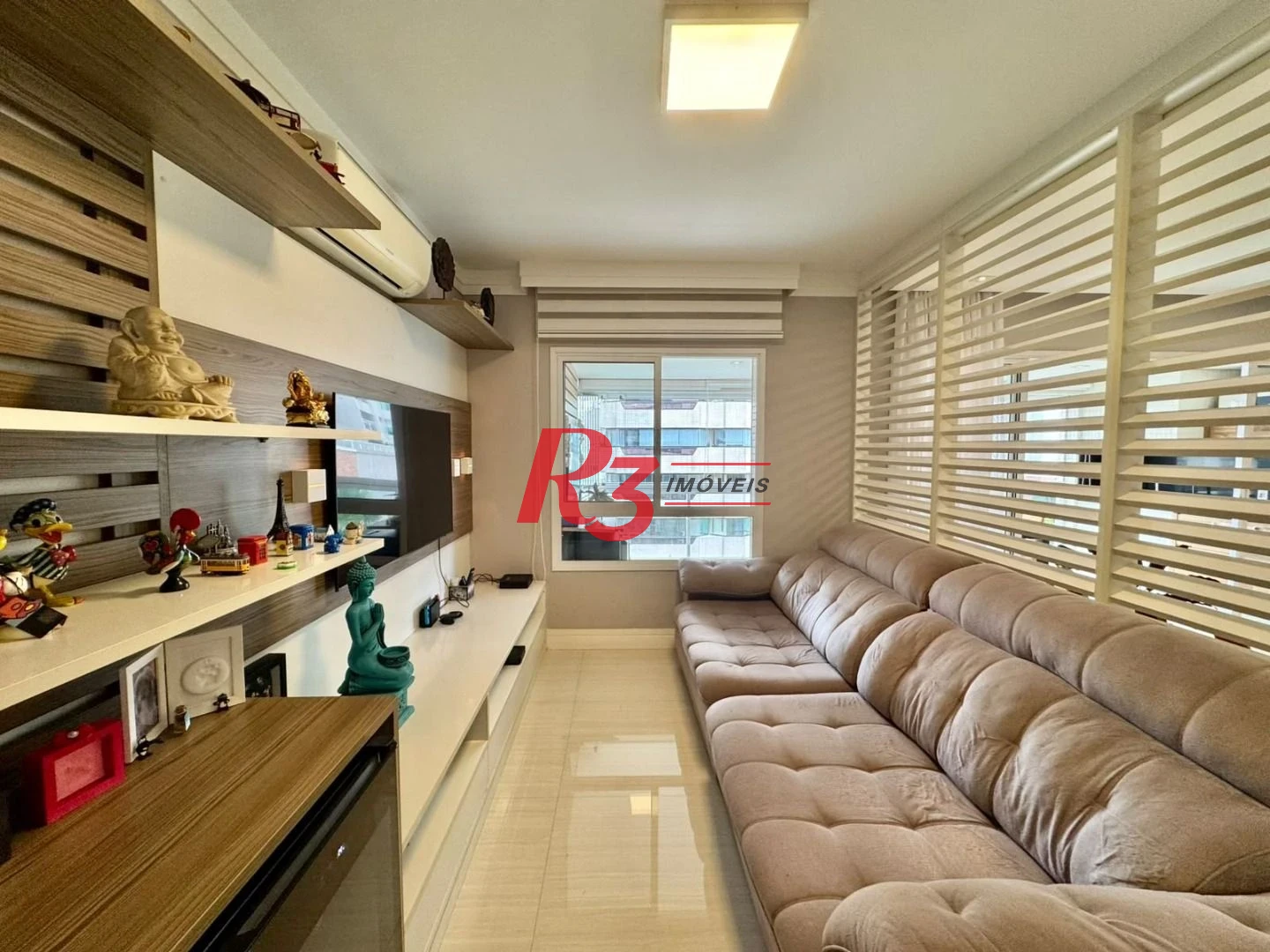 Apartamento com 3 dormitórios à venda, 155 m² por R$ 2.450.000,00 - Embaré - Santos/SP