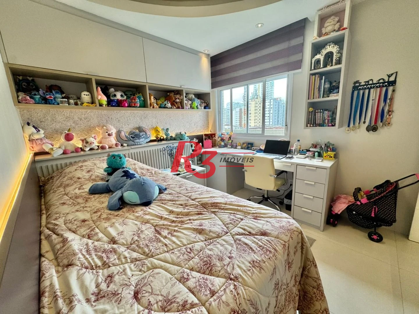 Apartamento com 3 dormitórios à venda, 155 m² por R$ 2.450.000,00 - Embaré - Santos/SP