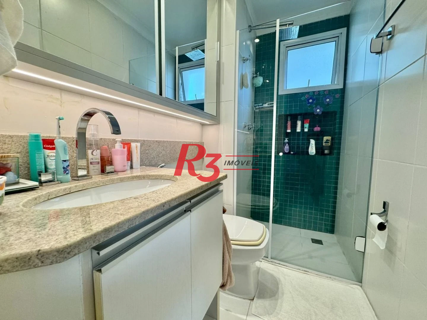 Apartamento com 3 dormitórios à venda, 155 m² por R$ 2.450.000,00 - Embaré - Santos/SP