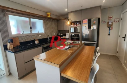 Apartamento à venda, 102 m² por R$ 875.000,00 - Ponta da Praia - Santos/SP