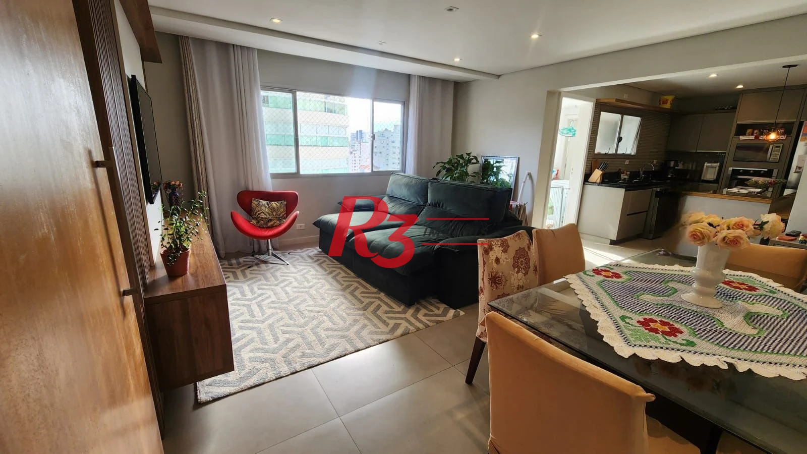 Apartamento à venda, 102 m² por R$ 875.000,00 - Ponta da Praia - Santos/SP