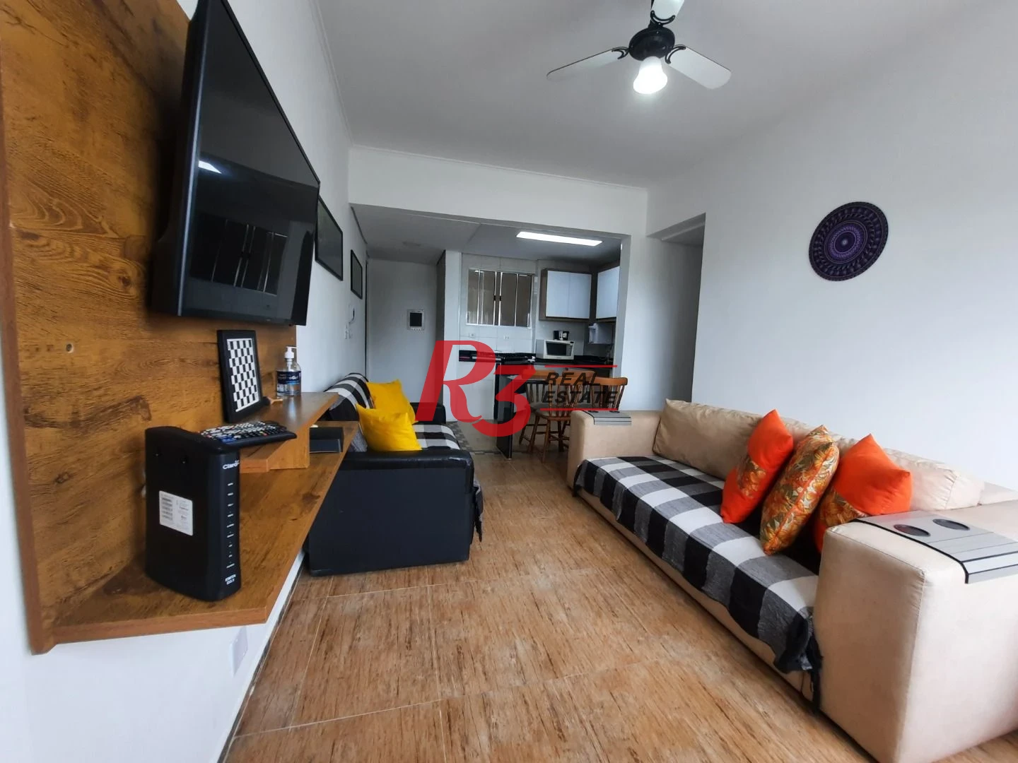 Apartamento com 3 dormitórios à venda, 73 m² - Embaré - Santos/SP