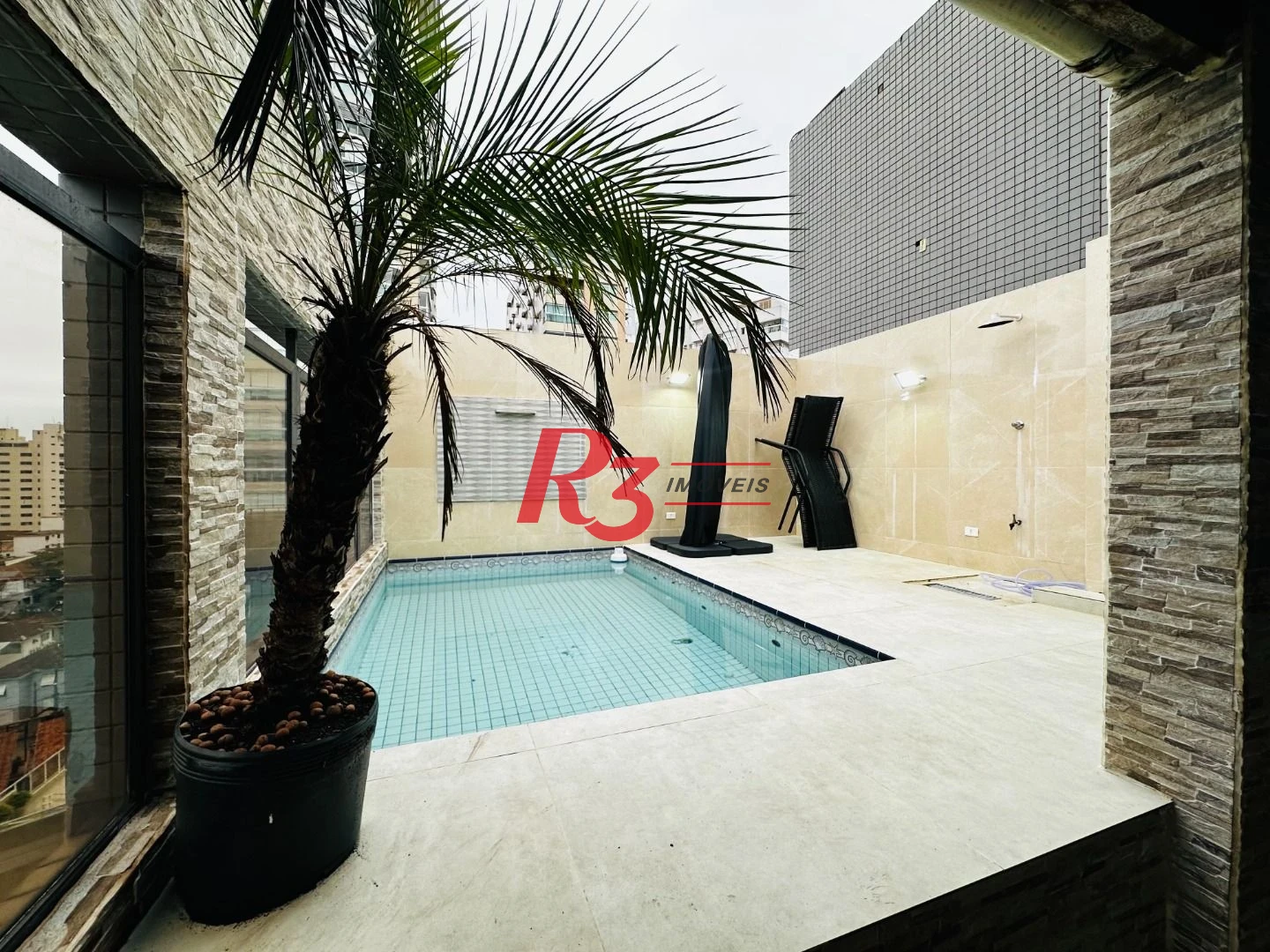Cobertura à venda, 356 m² por R$ 2.560.000,00 - Boqueirão - Santos/SP