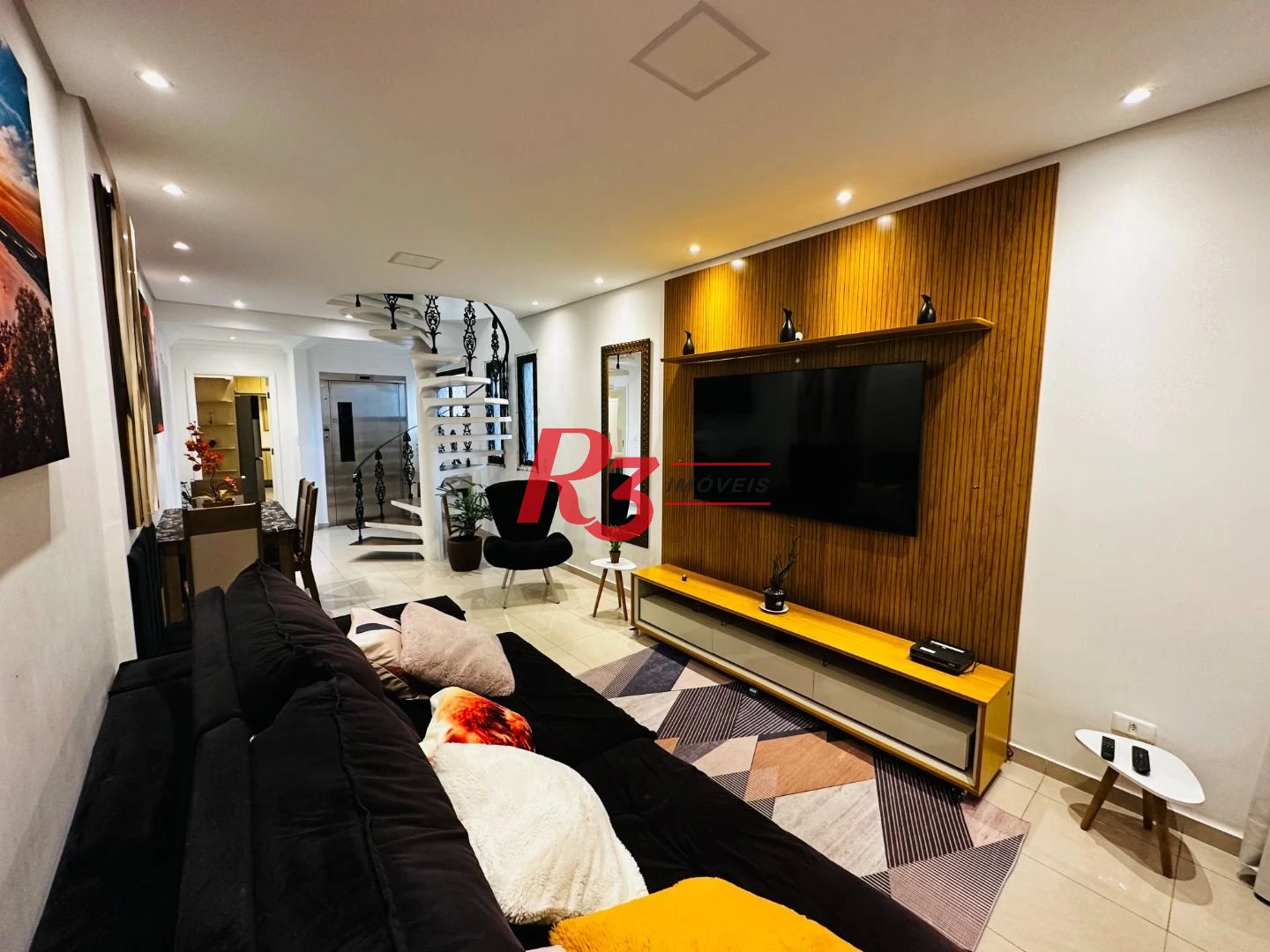 Cobertura à venda, 356 m² por R$ 2.560.000,00 - Boqueirão - Santos/SP