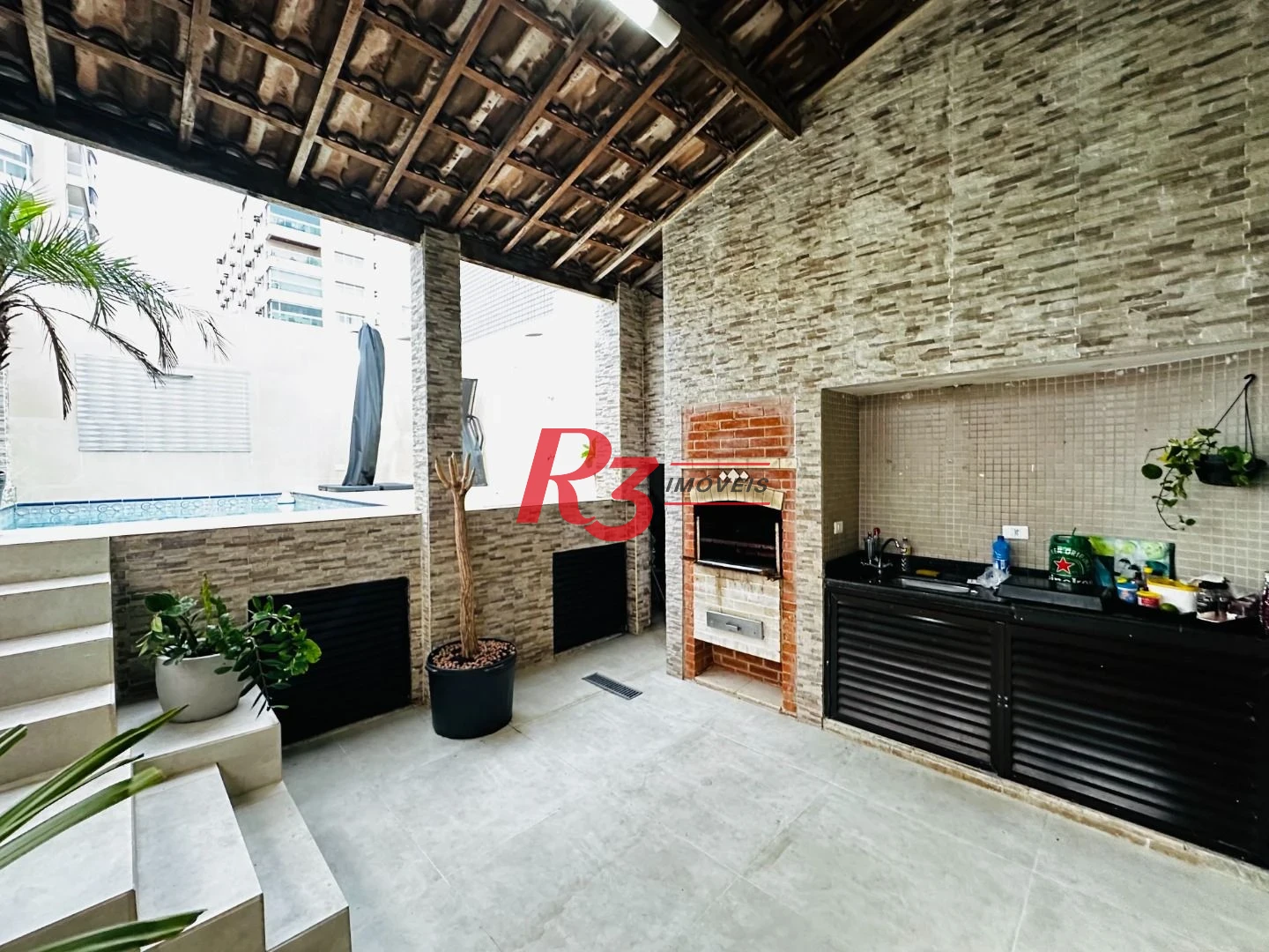 Cobertura à venda, 356 m² por R$ 2.560.000,00 - Boqueirão - Santos/SP