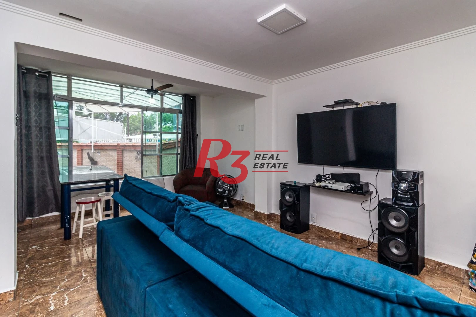 Sobrado com 3 dormitórios à venda, 139 m² - Marapé - Santos/SP