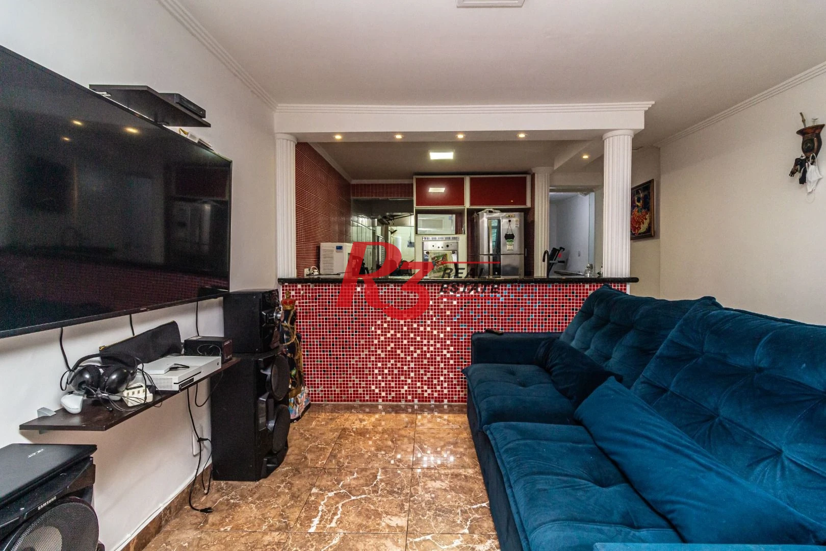 Sobrado com 3 dormitórios à venda, 139 m² - Marapé - Santos/SP
