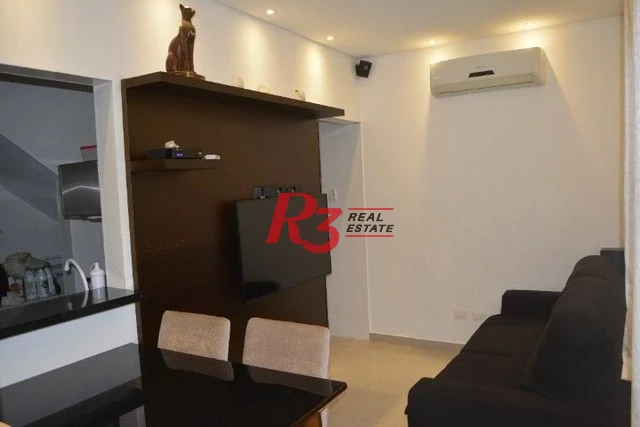 Sobrado com 3 dormitórios à venda, 180 m² - Castelo - Santos/SP