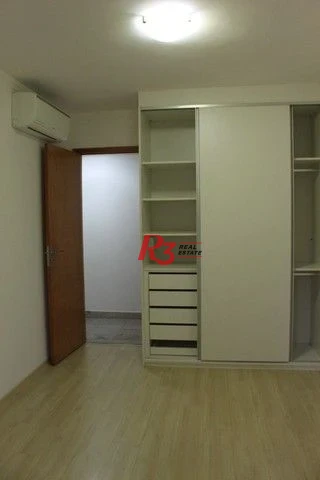 Apartamento para alugar, 179 m² por R$ 7.792,00/mês - Gonzaga - Santos/SP