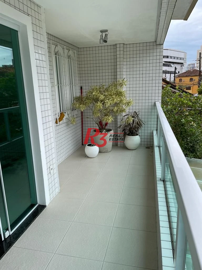 Casa com 3 dormitórios à venda, 127 m² - Vila Belmiro - Santos/SP