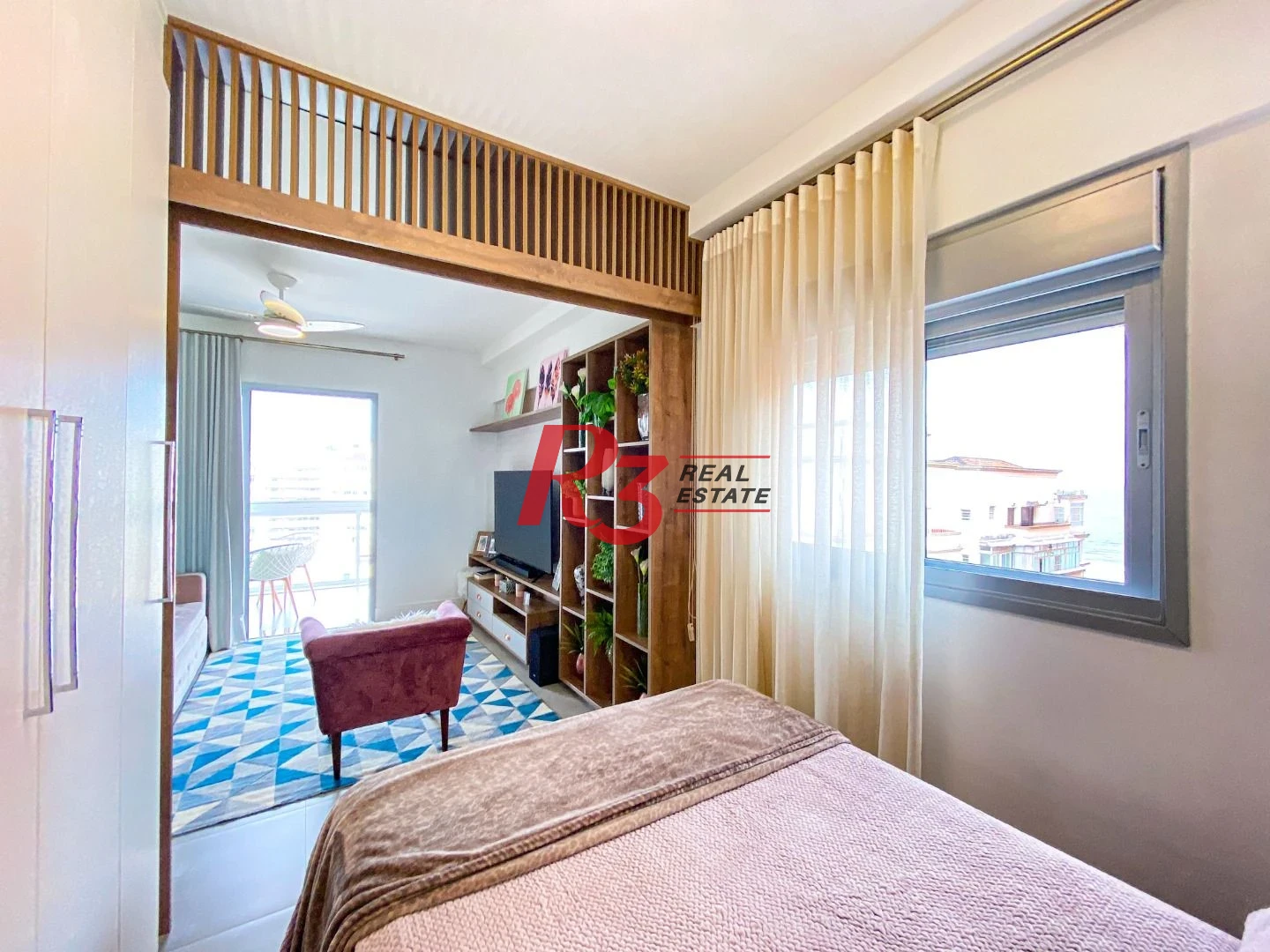 PORTEIRA FECHADA , Apartamento com 1 dormitório à venda, 46 m² por R$ 795.000 - Boqueirão - Santos/SP