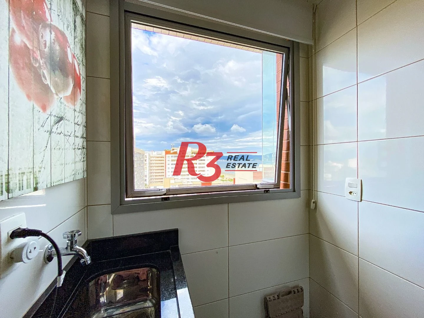 PORTEIRA FECHADA , Apartamento com 1 dormitório à venda, 46 m² por R$ 795.000 - Boqueirão - Santos/SP