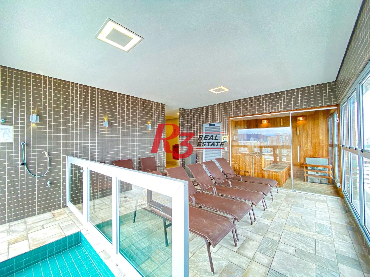 PORTEIRA FECHADA , Apartamento com 1 dormitório à venda, 46 m² por R$ 795.000 - Boqueirão - Santos/SP