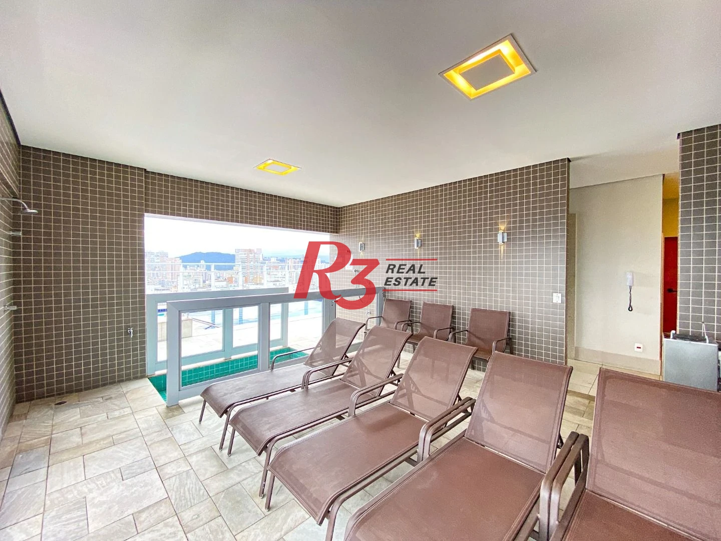 PORTEIRA FECHADA , Apartamento com 1 dormitório à venda, 46 m² por R$ 795.000 - Boqueirão - Santos/SP