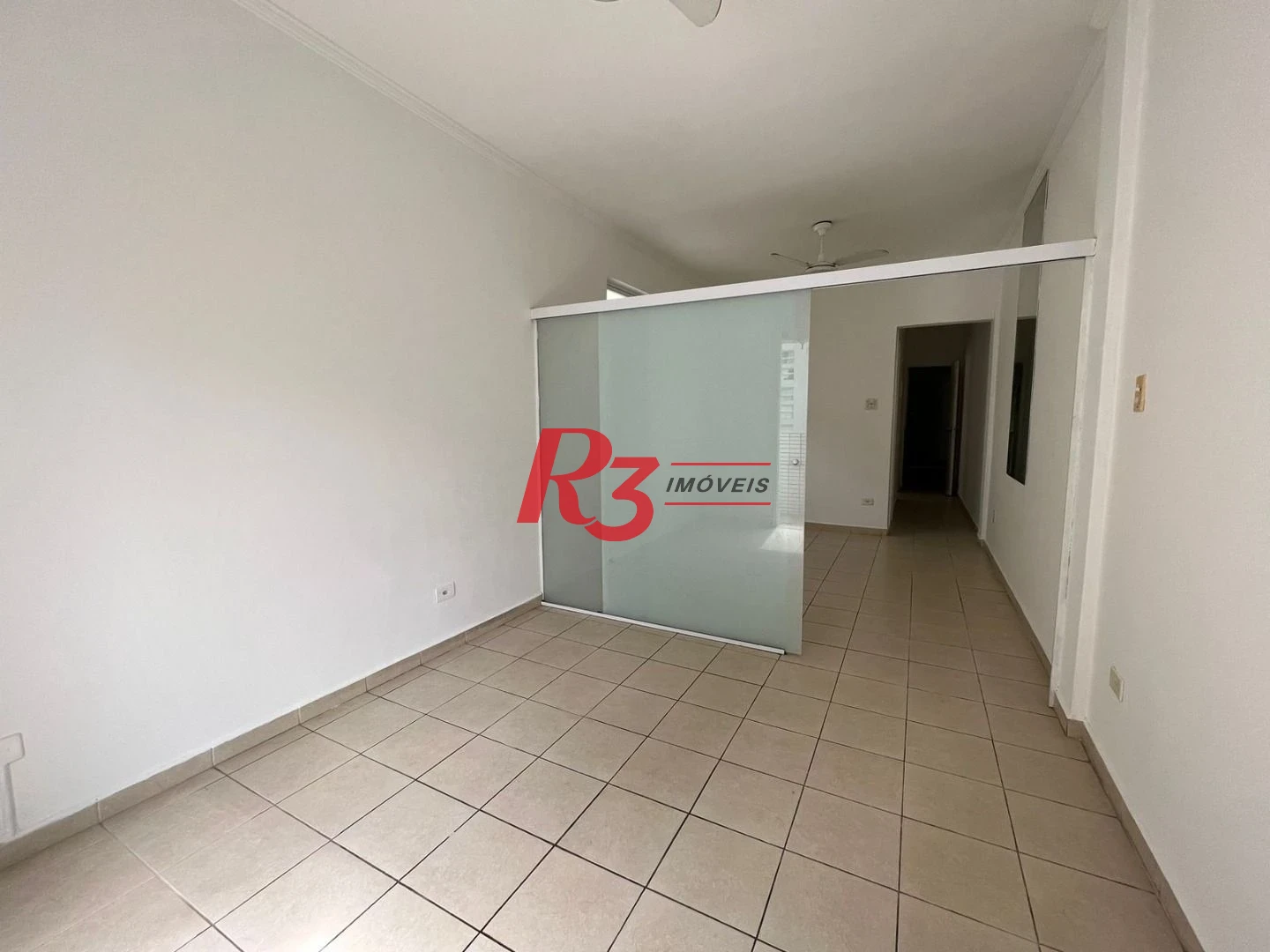 Apartamento com 1 dormitório para alugar, 45 m² por R$ 3.300,00/mês - Gonzaga - Santos/SP
