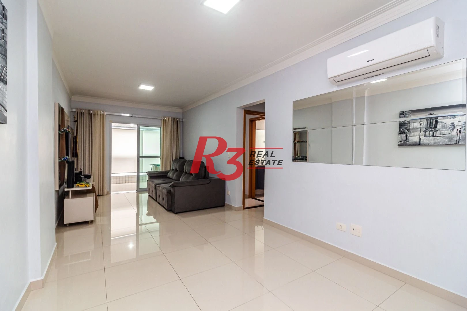Apartamento com 2 dormitórios à venda, 87 m² - Vila Assunção - Praia Grande/SP