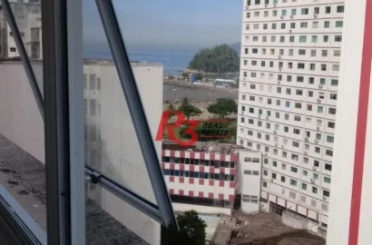 Apartamento Duplex com 3 dormitórios à venda, 75 m² por R$ 850.000,00 - José Menino - Santos/SP