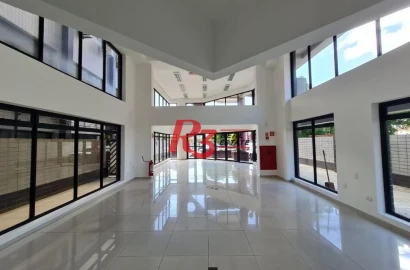 Loja, 382 m² - venda por R$ 3.500.000,00 ou aluguel por R$ 25.456,00/mês - Boqueirão - Santos/SP