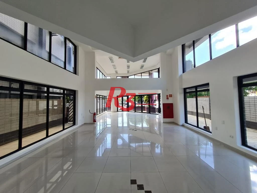 Loja, 382 m² - venda por R$ 3.500.000,00 ou aluguel por R$ 21.816,00/mês - Boqueirão - Santos/SP