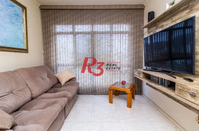 Apartamento com 2 dormitórios à venda, 84 m² - Campo Grande - Santos/SP