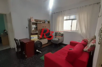 Apartamento com 2 dormitórios à venda, 70 m² - Catiapoã - São Vicente/SP