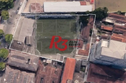 Terreno para venda, 3389 m² por R$ 24.600.000,00 - Vila Belmiro - Santos/SP