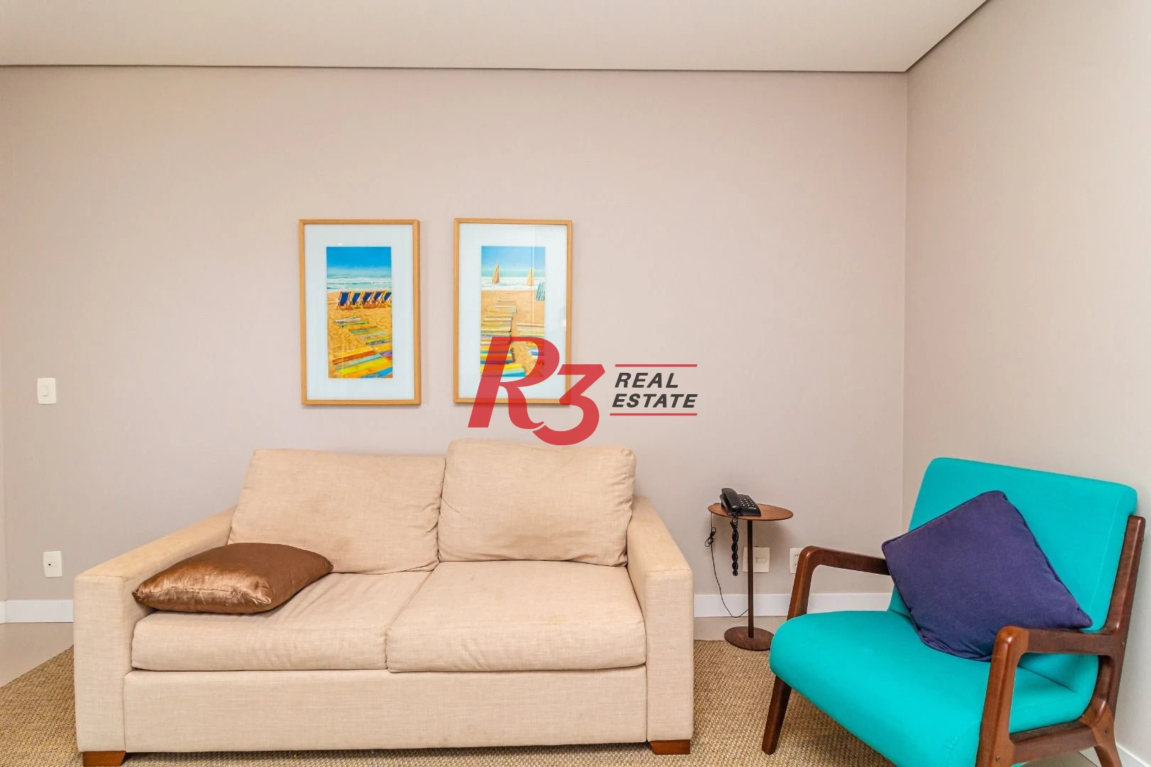 Apartamento para alugar, 45 m² por R$ 5.900,00/mês - Pompéia - Santos/SP