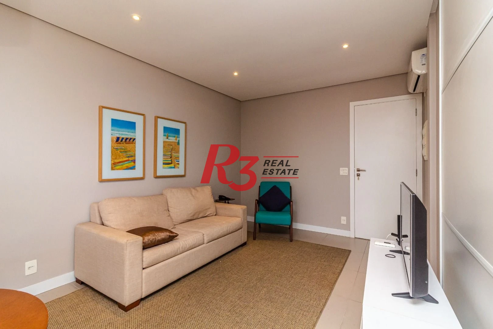 Apartamento para alugar, 45 m² por R$ 5.900,00/mês - Pompéia - Santos/SP