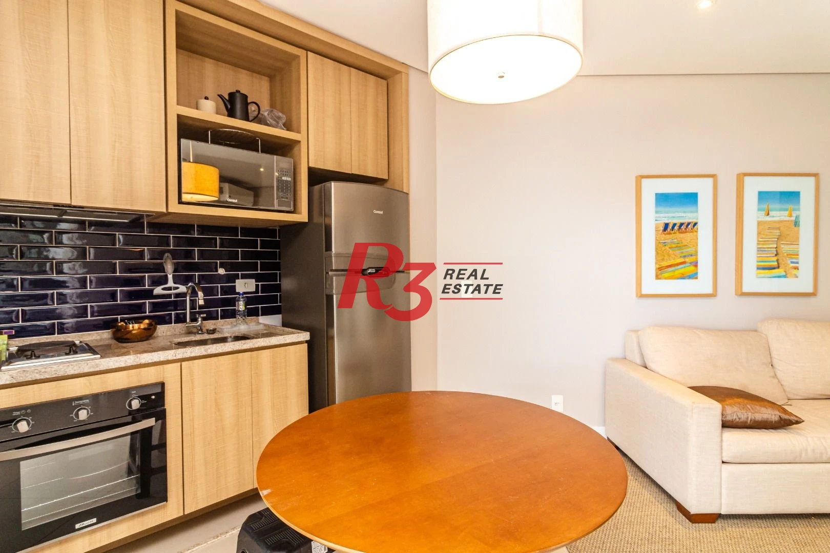 Apartamento para alugar, 45 m² por R$ 5.900,00/mês - Pompéia - Santos/SP