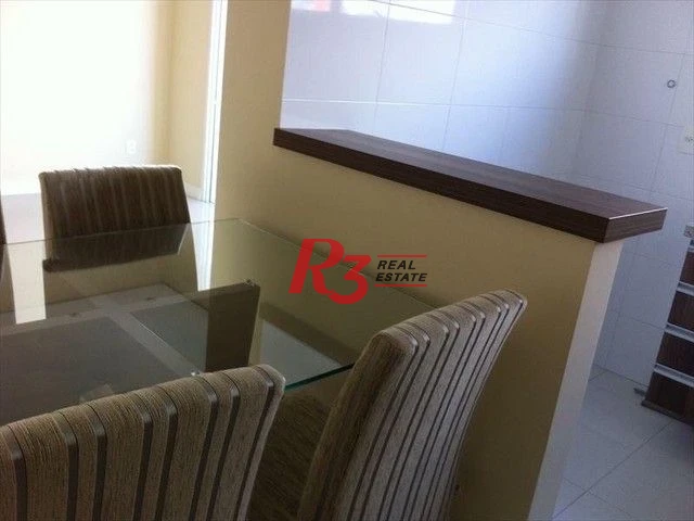 Apartamento com 2 dormitórios para alugar, 85 m² por R$ 6.200,00/mês - Gonzaga - Santos/SP
