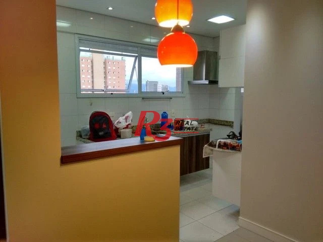 Apartamento com 2 dormitórios para alugar, 85 m² por R$ 6.200,00/mês - Gonzaga - Santos/SP
