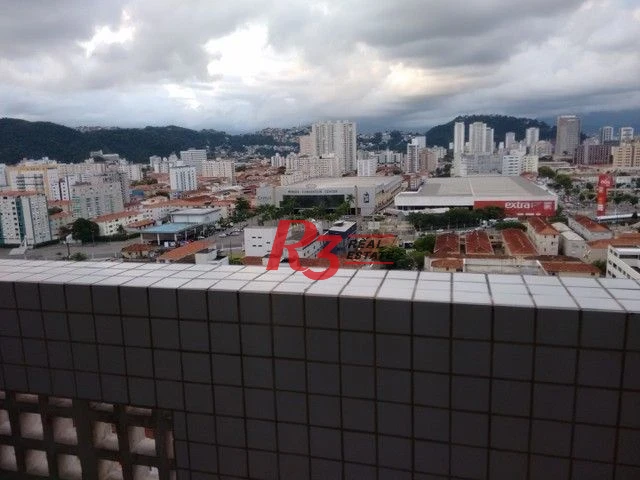 Apartamento com 2 dormitórios para alugar, 85 m² por R$ 6.200,00/mês - Gonzaga - Santos/SP