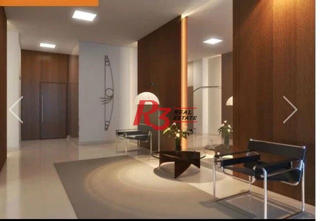 Apartamento com 2 dormitórios para alugar, 85 m² por R$ 6.200,00/mês - Gonzaga - Santos/SP