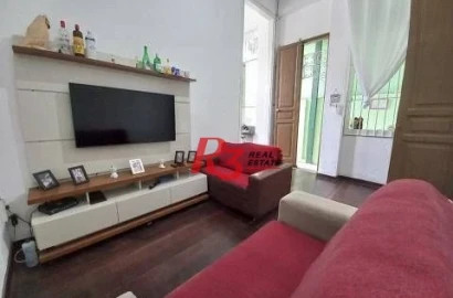 Casa com 1 dormitório à venda, 212 m² por R$ 400.000,00 - Centro - Santos/SP