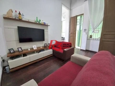 Casa com 1 dormitório à venda, 212 m² por R$ 400.000,00 - Centro - Santos/SP