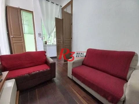 Casa com 1 dormitório à venda, 212 m² por R$ 400.000,00 - Centro - Santos/SP