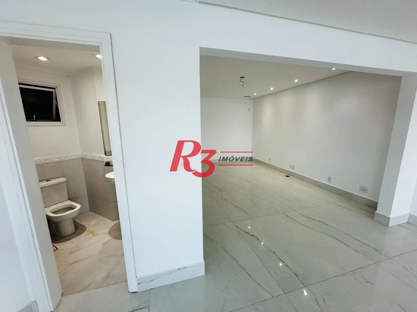 Apartamento com 3 dormitórios para alugar, 199 m² - Ponta da Praia - Santos/SP