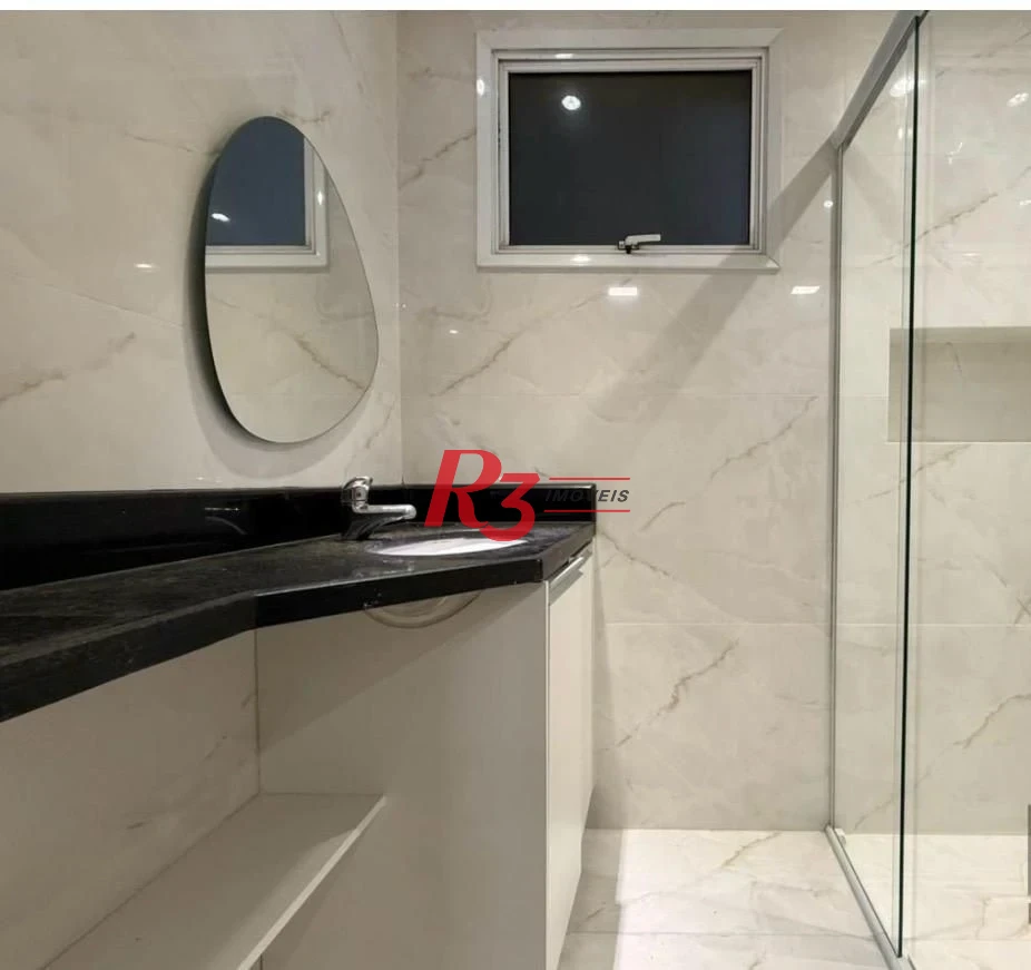 Apartamento com 3 dormitórios para alugar, 199 m² - Ponta da Praia - Santos/SP
