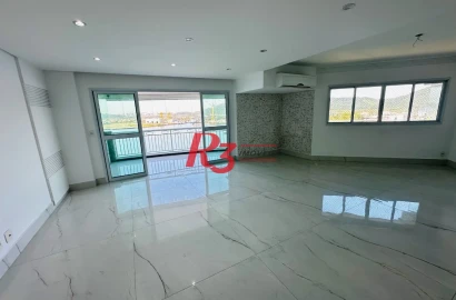 Apartamento com 3 dormitórios para alugar, 199 m² por R$ 18.200,00/mês - Ponta da Praia - Santos/SP