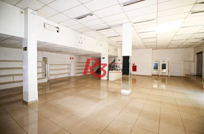 Loja para alugar, 320 m² - Centro - Santos/SP