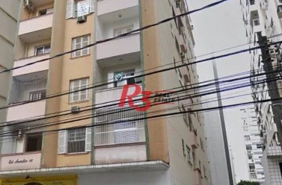 Apartamento à venda, 85 m² por R$ 488.000,00 - Boqueirão - Santos/SP