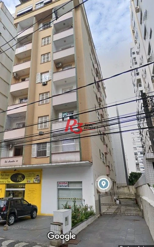 Apartamento à venda, 85 m² por R$ 488.000,00 - Boqueirão - Santos/SP