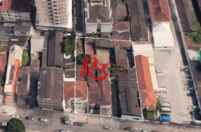 Terreno para alugar, 1600 m² - Vila Matias - Santos/SP