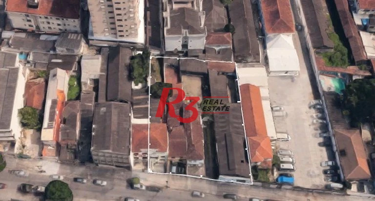 Terreno para alugar, 1600 m² - Vila Matias - Santos/SP