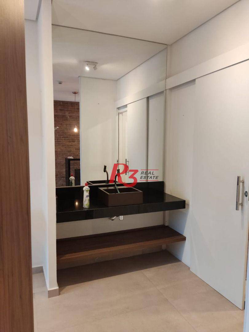 Sala para alugar, 49 m² por R$ 4.000,02/mês - Vila Matias - Santos/SP