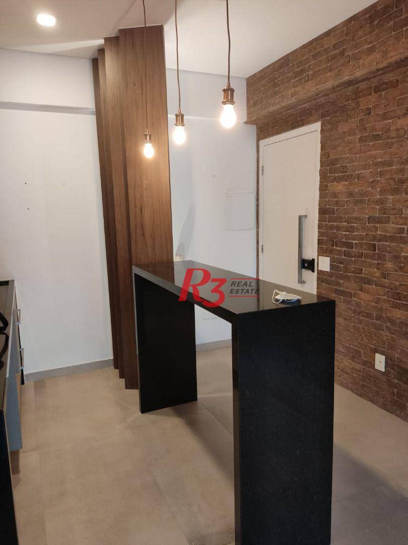 Sala para alugar, 49 m² por R$ 4.000,02/mês - Vila Matias - Santos/SP