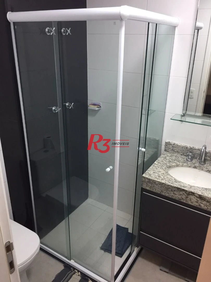 Studio com 1 dormitório à venda, 48 m² - Ponta da Praia - Santos/SP