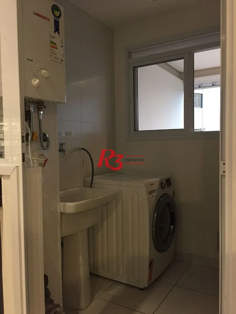Studio com 1 dormitório à venda, 48 m² - Ponta da Praia - Santos/SP